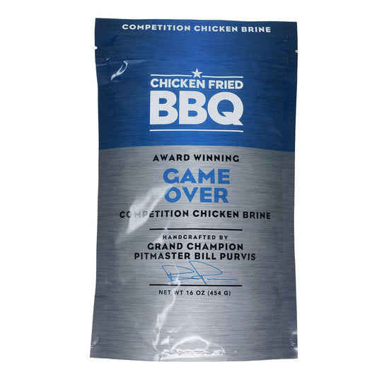 Chicken Fried BBQ Game Over Chicken Brine