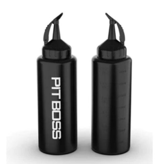 Pit Boss 2 Pack Black Squeeze Bottles