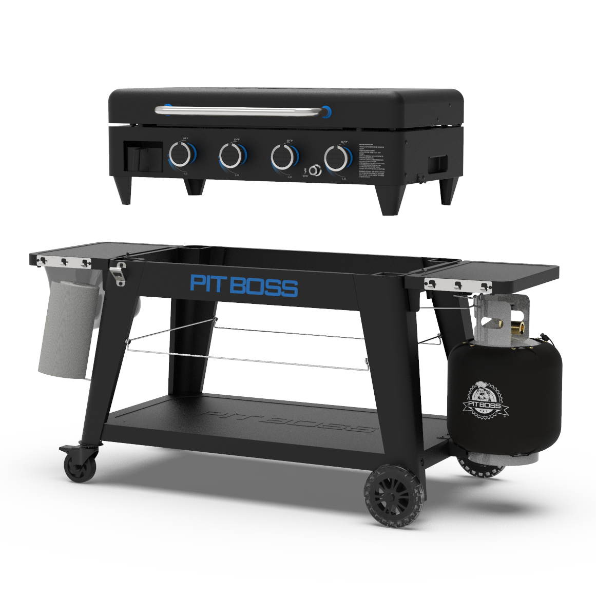 Pit Boss 4-Burner Ultimate Lift-Off Griddle - PB4BGD2