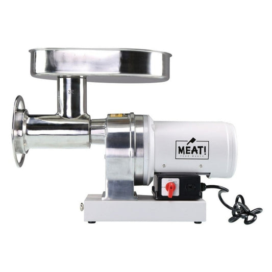 MEAT! 1.5 hp Commercial Stainless Steel Meat Grinder #32