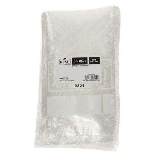 MEAT! External Vacuum Sealer Bags (100)