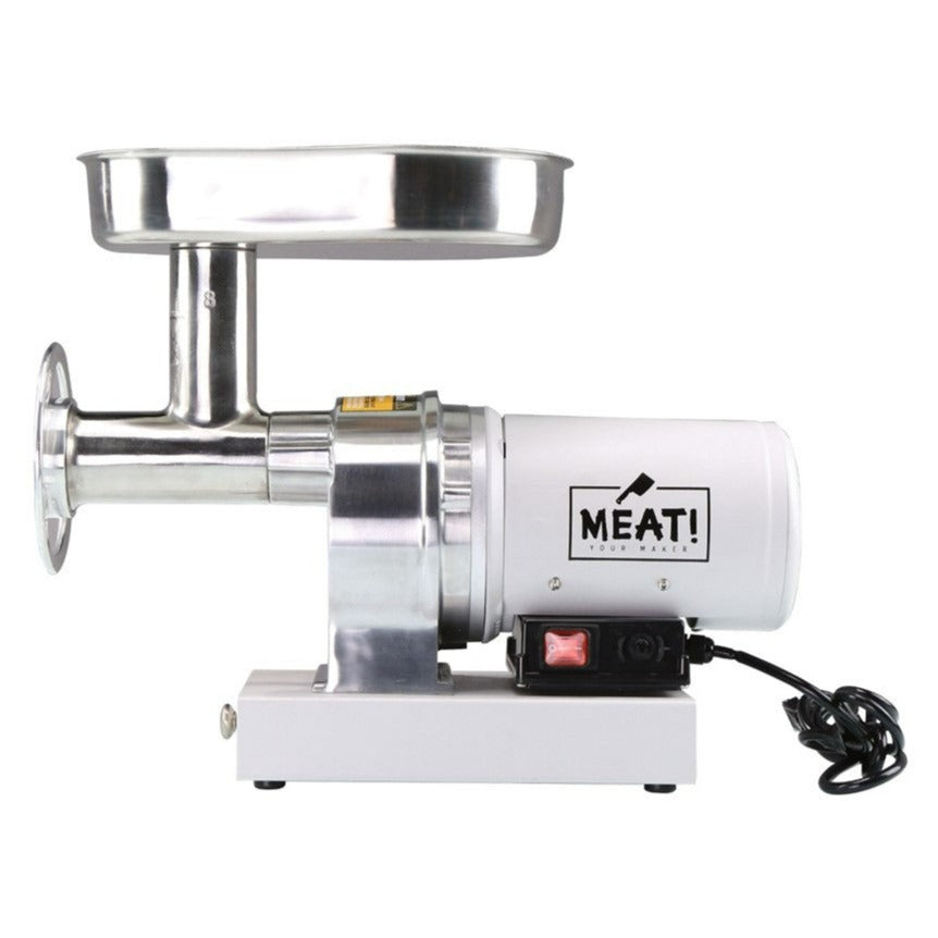 MEAT! .5 hp Commercial Stainless Steel Meat Grinder #8