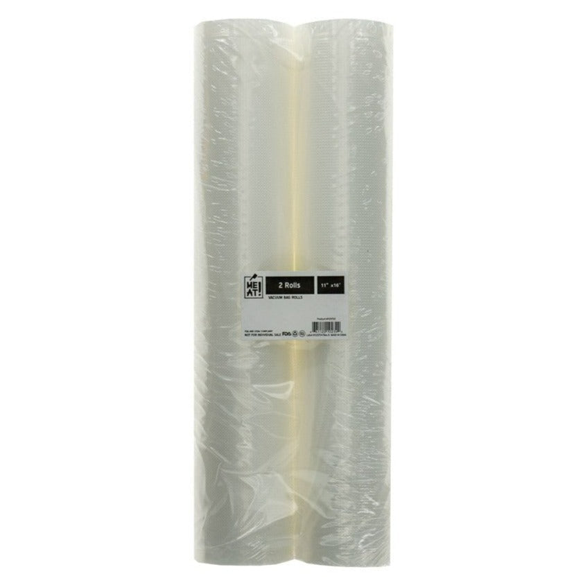 MEAT! Vacuum Bag Rolls - 2 pack