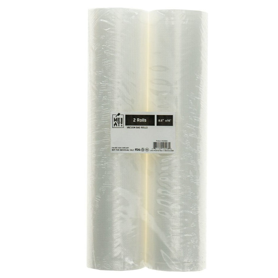 MEAT! Vacuum Bag Rolls - 2 pack