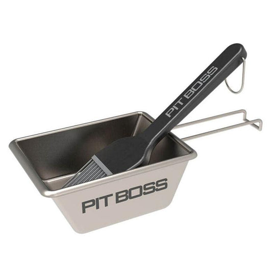 Pit Boss Griddle Sauce Pot and Brush