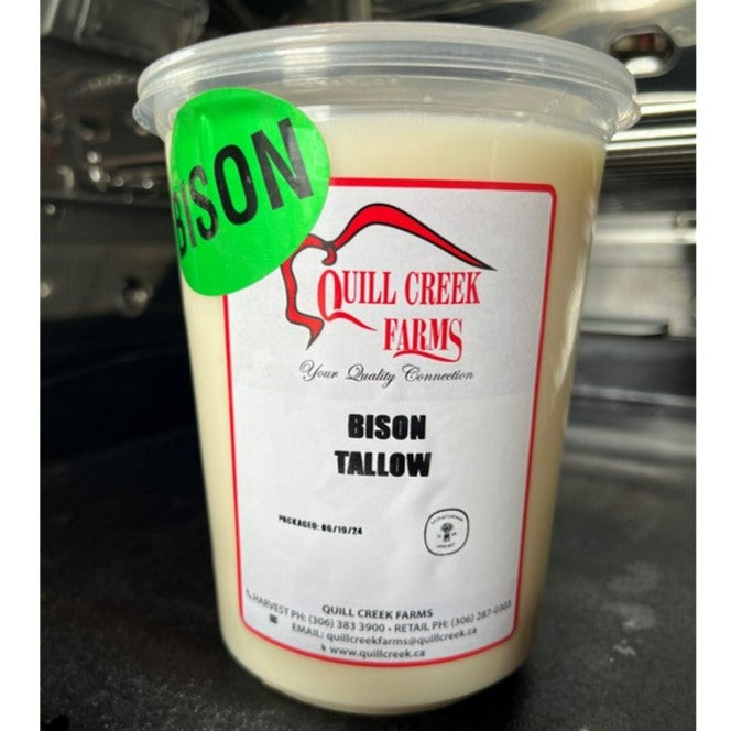 Quill Creek Farms Bison Tallow