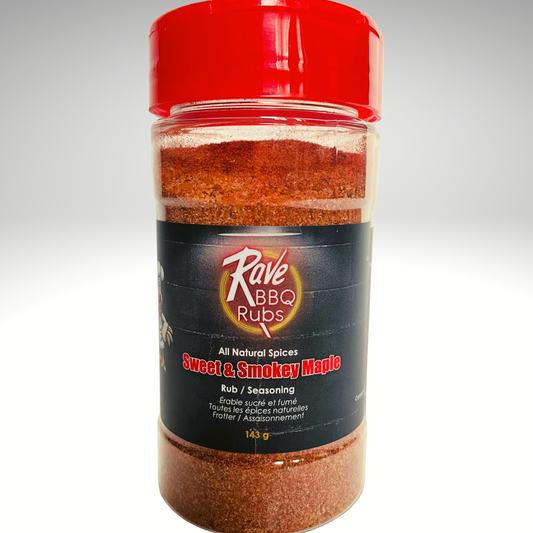 Rave BBQ Rubs Sweet & Smokey Maple