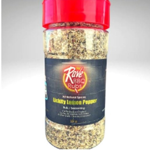 Rave BBQ Rubs Lickity Lemon Pepper