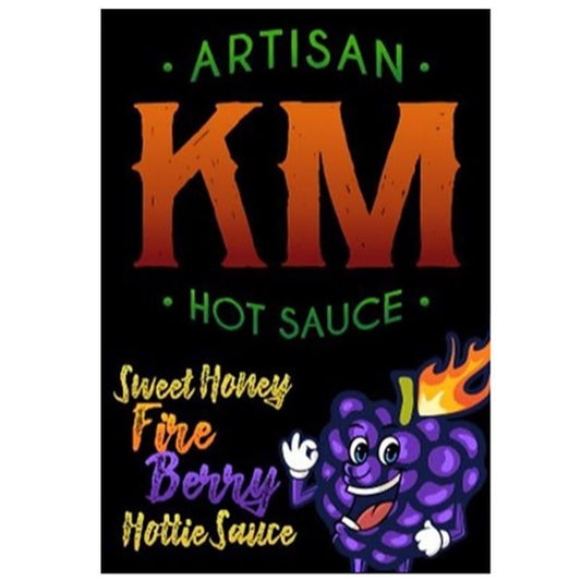KM Artisan Sweet Honey Fire Berry Hottie Sauce